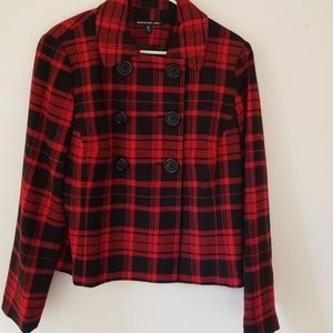 Vintage Briggs New York red/black jacket